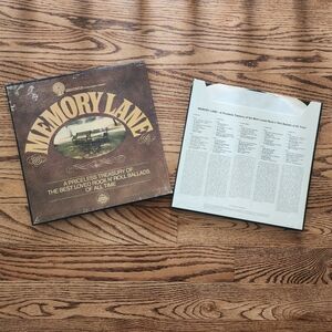 Vintage MEMORY LANE Best Loved Rock N Roll Ballads All Time 5 LP Vinyl Records